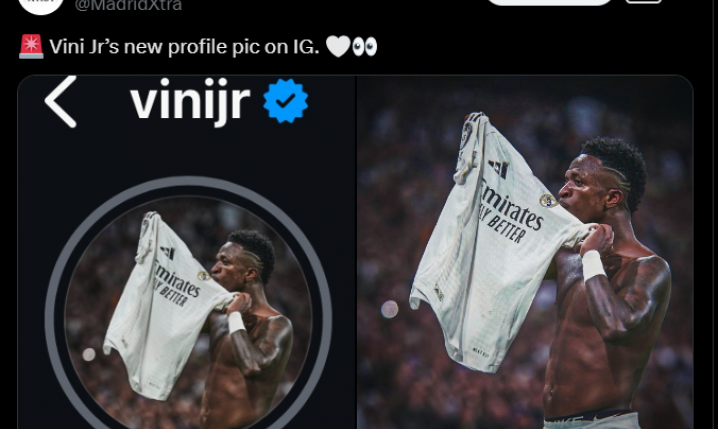 Vinicius REAGUJE na plotki i... ZMIENIA PROFILOWE na IG! :D